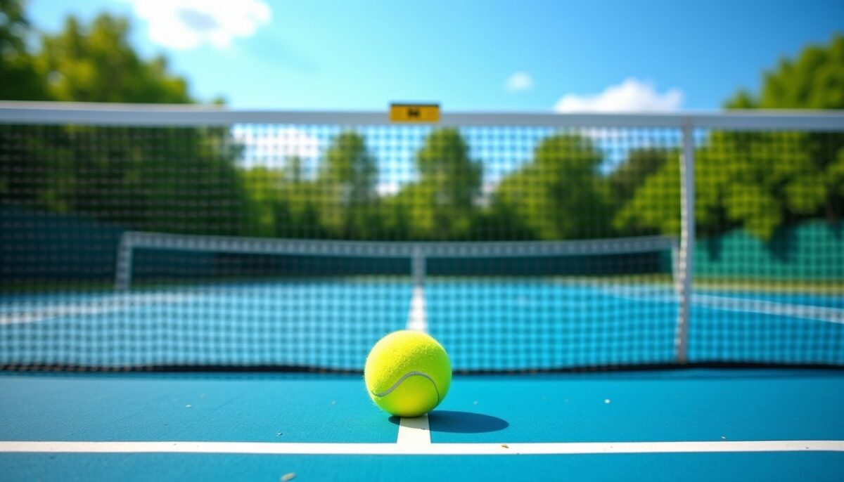 Hauteur du filet en tennis : normes officielles et astuces essentielles pour bien jouer